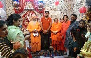 मां चिंतपूर्णी मंदिर का स्थापना दिवस गुलचमन गली में बड़ी धूमधाम और श्रद्धा पूर्वक मनाया गया