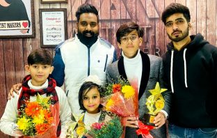 आर्टिस्ट मेकर्स अकादमी के तीन बच्चों ने गौरव बढ़ाया ,डायरेक्टर सक्षम चावला ने दी बधाई