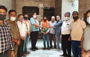 निर्देशानुसार गौरव जिंदल (राजू) को शिवाजी नगर मंडल का स्वच्छ भारत मंडल अध्यक्ष घोषित किया गया