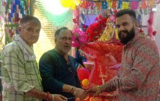 राम प्यारी मंदिर में श्री कृष्ण जन्माष्टमी बड़ी धूमधाम और श्रद्धा पूर्वक मनाई गई: डॉ पवन मेहता
