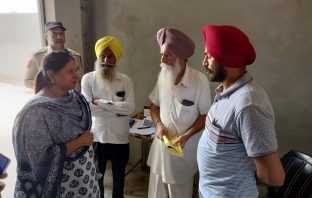 ਵਿਧਾਇਕਾ ਬੀਬੀ ਛੀਨਾ ਨੇ ਪਟਵਾਰਖਾਨੇ ਦੀ ਕੀਤੀ ਚੈਕਿੰਗ