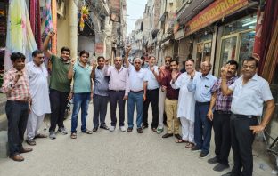 बिजली के एडवांस बिलो , व प्रोफेशनल टैक्स को खत्म न करने को लेकर व्यापारियों का भगवंत मान सरकार खिलाफ फूटा गुस्सा,किया रोष प्रदर्शन