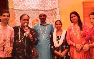सतीश वर्मा परिवार द्वारा नवरात्रो के शुभ अवसर पर हरगोविंद नगर में किया गया माँ भगवती जागरण का आयोजन