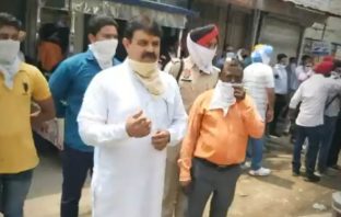 ग्यासपुरा में हुई प्राकृतिक आपदा के लिए शिवसेना हिन्दुस्तान ने किया दुख का प्रगटावा
