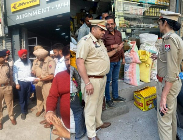 ਲੁਧਿਆਣਾ ਪੁਲਿਸ ਤੇ ਮਿਊਂਸਿਪਲ ਕਾਰਪੋਰੇਸ਼ਨ ਵੱਲੋਂ ਸ਼ਹਿਰ ਵਿਚ ਗੈਰ-ਕਾਨੂੰਨੀ ਕਬਜ਼ੇ ਹਟਾਉਣ ਦੀ ਵਿਸ਼ਾਲ ਮੁਹਿੰਮ